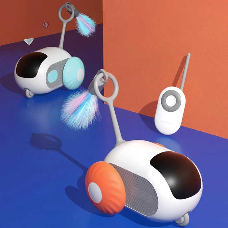 Remote Control Cat Toy Car โ USB Rechargeable