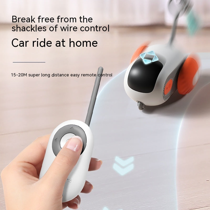 Remote Control Cat Toy Car โ USB Rechargeable