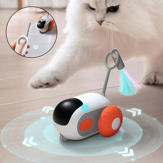 Remote Control Cat Toy Car – USB Rechargeable